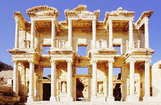 Руины библитеки, Эфес