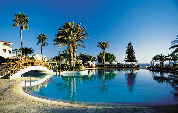 The Leading Hotels of the World Amathus HotelsOutdoor Pool with Bridge