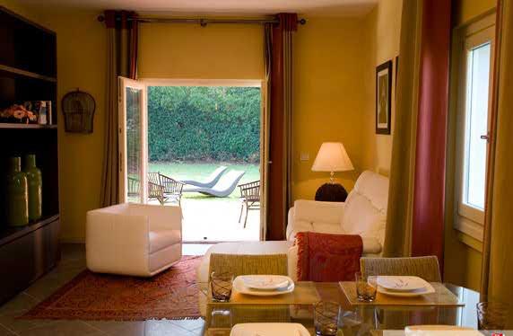 The three-roomed apartments
