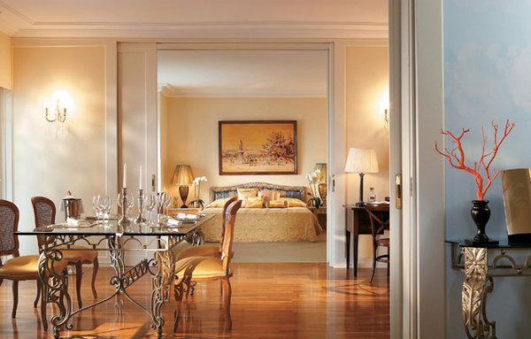 Great Hotels of the WorldGrecotel Hotels & ResortsPresidential Suite- Master Bedroom Suite and Dining Area
