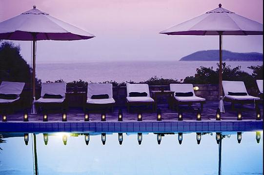 Small Luxury Hotels of the WorldSea view from the swimming pool