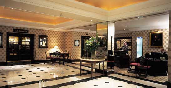 The Pride of Britain HotelsHighgrove Associates Grosvenor Property & PartnershipEaton EstateThe Small Luxury HotelsReception